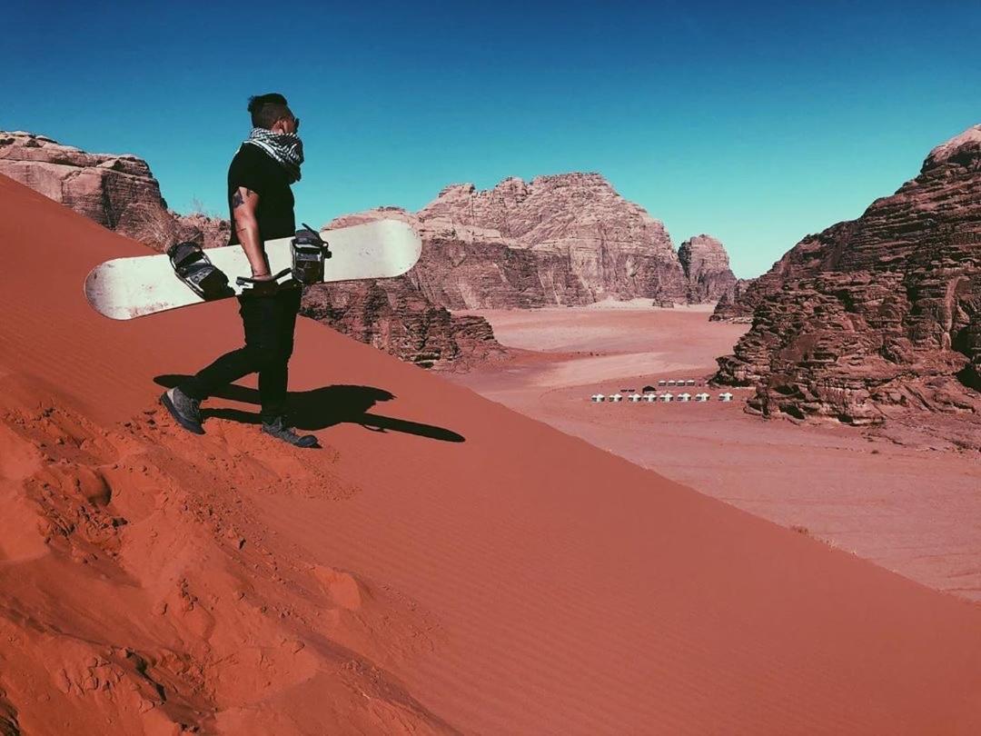 Desert Shine Camp Wadi Rum Bagian luar foto