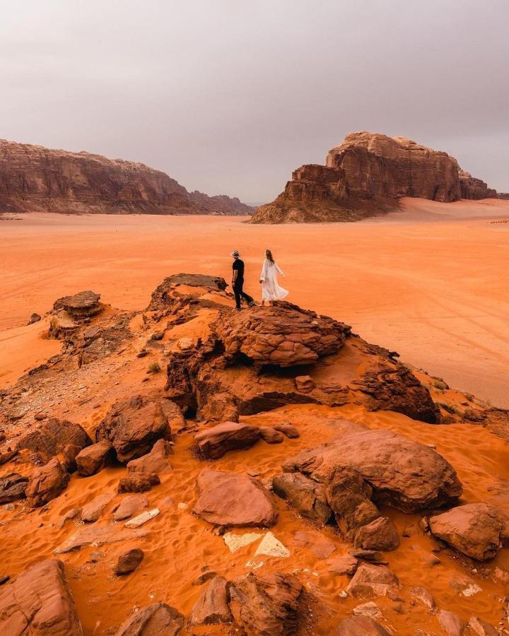 Desert Shine Camp Wadi Rum Bagian luar foto